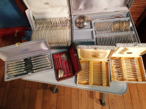 Lot argenterie art table - lot, la