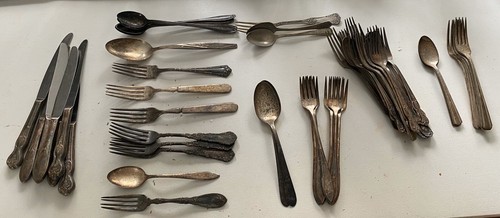 Antique vintage silver plated - antique,